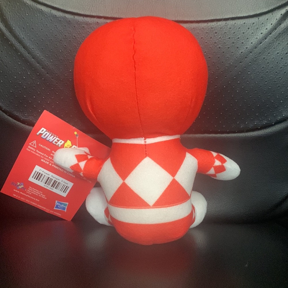 Mighty Morphin Power Rangers Red Ranger Plush 7” NWT Hasbro - Picture 2 of 2